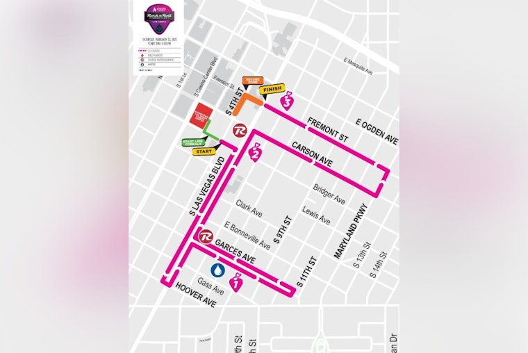 Las Vegas Braces for Traffic Disruptions as Rock ‘n’ Roll Marathon Sparks Weekend Road Closures