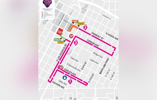 Las Vegas Braces for Traffic Disruptions as Rock ‘n’ Roll Marathon Sparks Weekend Road Closures