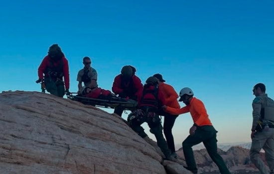 Las Vegas Climber Rescued in High-Stakes Air and Ground Operation Amid Red Rock Canyon's Tough Terrain