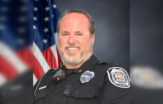 Las Vegas Pays Tribute to Fallen Officer Jason Roscow with Procession and Flag Display