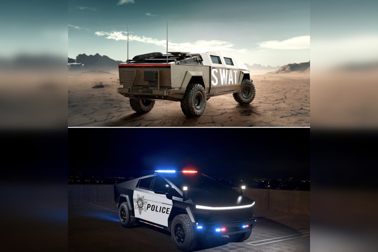 Las Vegas Police to Add Tesla Cybertrucks to Fleet, Courtesy of Anonymous Donor