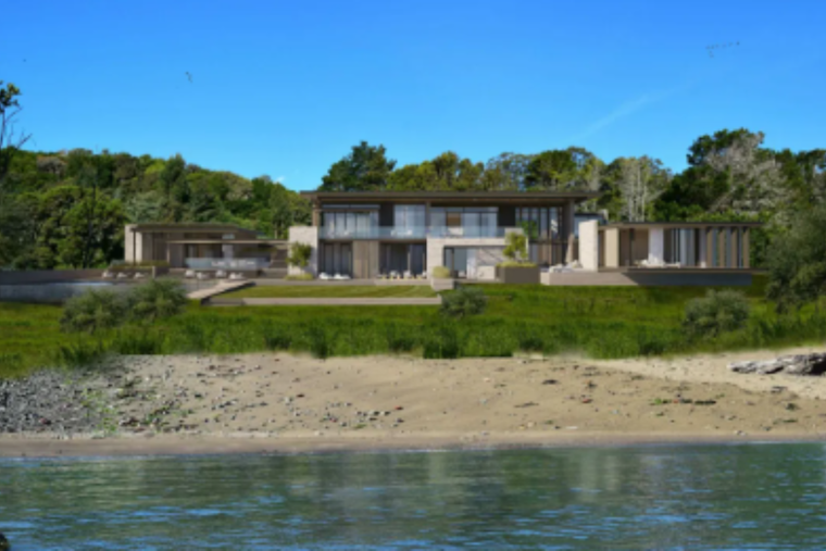 Lavish Beachfront Property in Tiburon with Approved Plans by Sean Bailey Listed for $3.995 Million