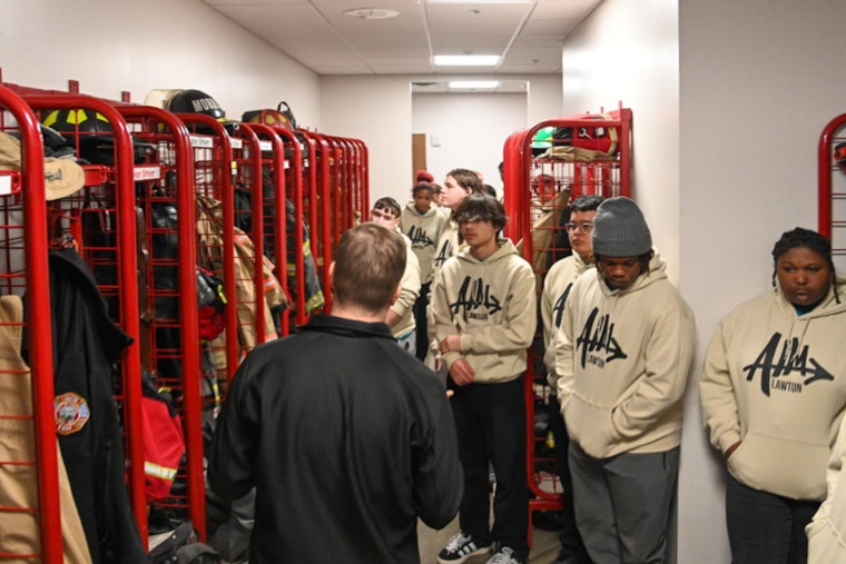 Lawton High School Sophomores Explore Public Safety Careers Through AIM Program Visits