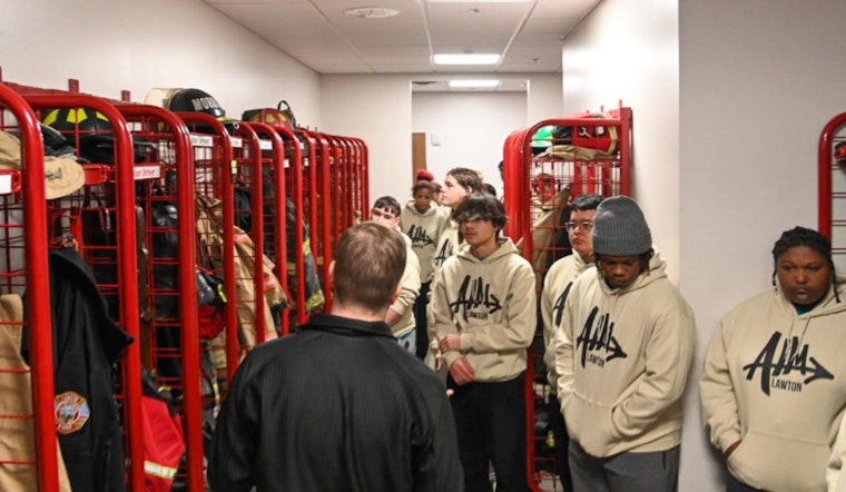 Lawton High School Sophomores Explore Public Safety Careers Through AIM Program Visits