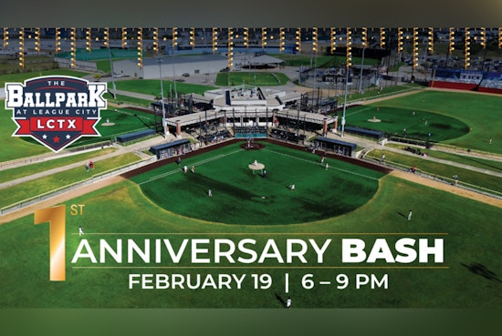 League City Celebrates First Anniversary of The Ballpark with Free Community Bash on February 19