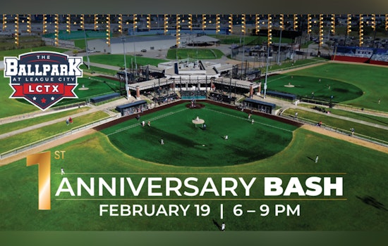 League City Celebrates First Anniversary of The Ballpark with Free Community Bash on February 19
