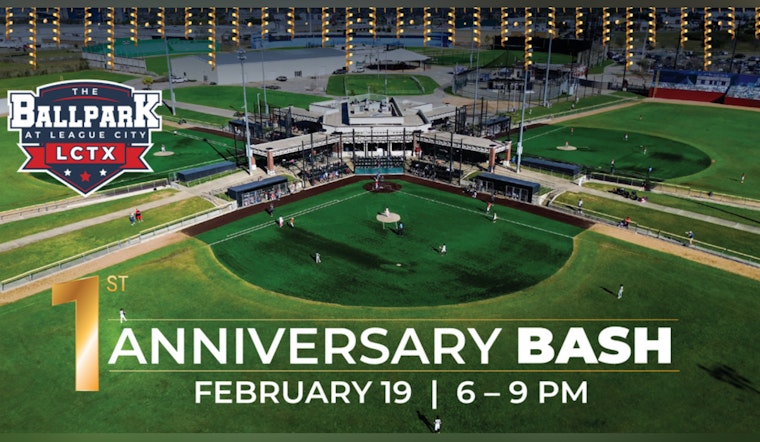 League City Celebrates First Anniversary of The Ballpark with Free Community Bash on February 19