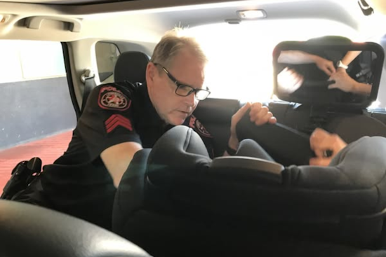 Lewisville Police Department Offers Monthly Free Child Car Seat Safety Clinics at New Fire Station Location