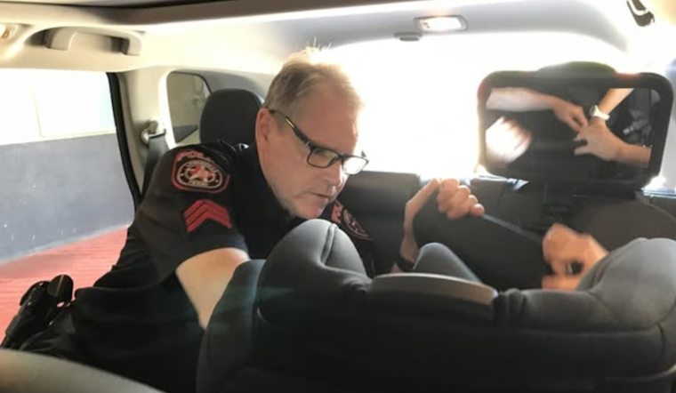 Lewisville Police Department Offers Monthly Free Child Car Seat Safety Clinics at New Fire Station Location