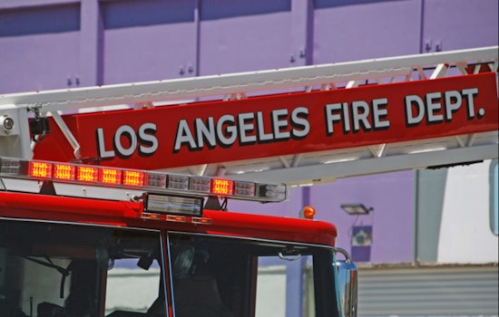 Los Angeles Firefighters Subdue Major Blaze at Eagle Rock Construction Site, No Injuries Reported