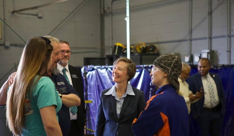 Lt. Gov. Rachel Hunt Launches Statewide Community College Tour at Brunswick to Boost Workforce Development