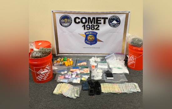 Macomb County Drug Bust Yields 10 Pounds of Narcotics, Two Arrested in St. Clair Shores and Eastpointe Raids