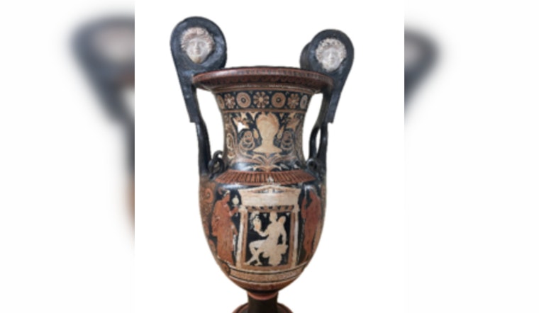 Manhattan D.A. Bragg Announces Repatriation of $1.2M Worth of Antiquities to Italy Amid Criminal Probes