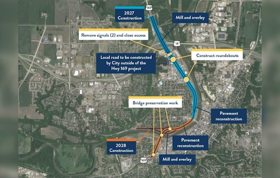 Mankato Receives $1.6 Million MnDOT Grant for Highway 169 Reconstruction to Enhance Transportation