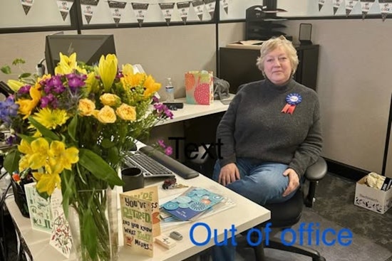 Maple Grove Police Department Honors Retiring Records Technician Lesley After 16 Years of Service