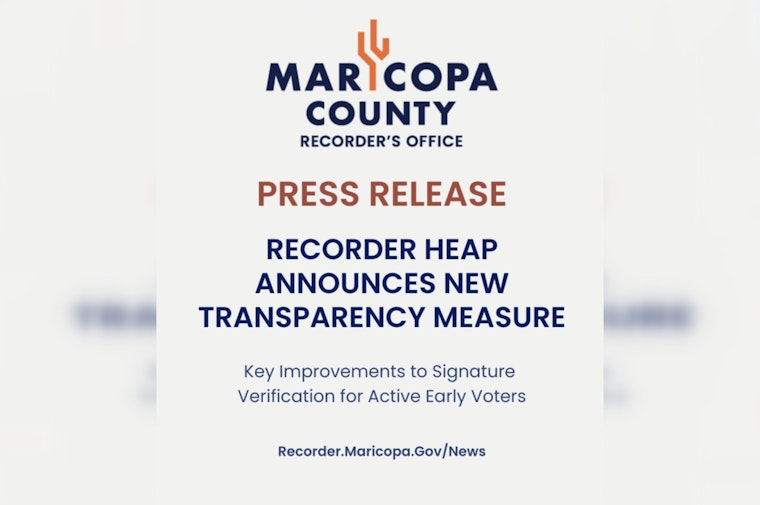 Maricopa County Enhances Election Transparency with Revised Signature Verification Process