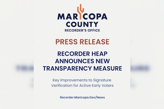 Maricopa County Enhances Election Transparency with Revised Signature Verification Process