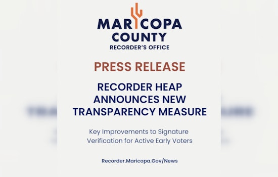 Maricopa County Enhances Election Transparency with Revised Signature Verification Process