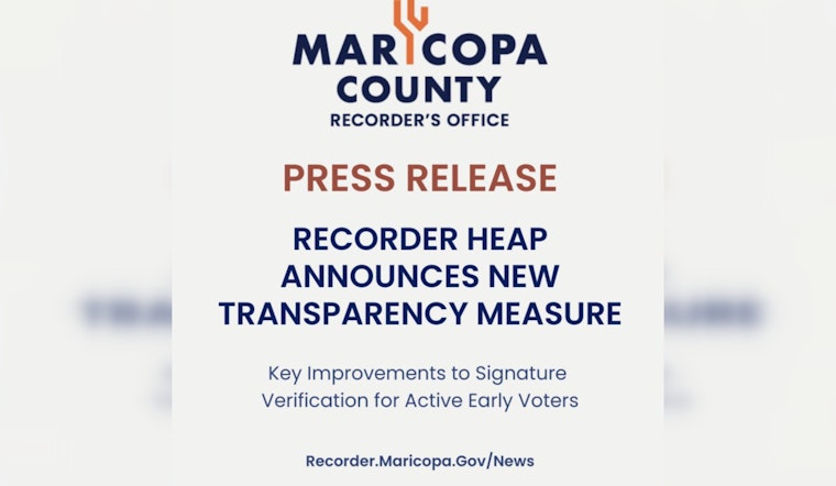 Maricopa County Enhances Election Transparency with Revised Signature Verification Process