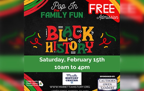 Marietta History Center Hosts Free Black History Educational Event for Families