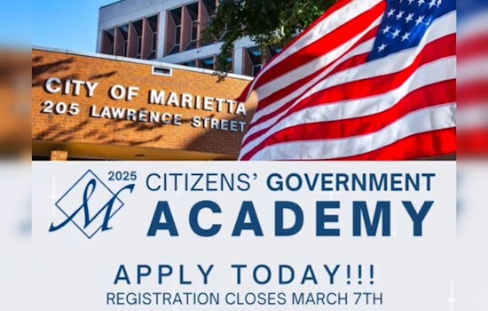 Marietta Invites Local Residents to Discover City Operations with Citizens' Government Academy