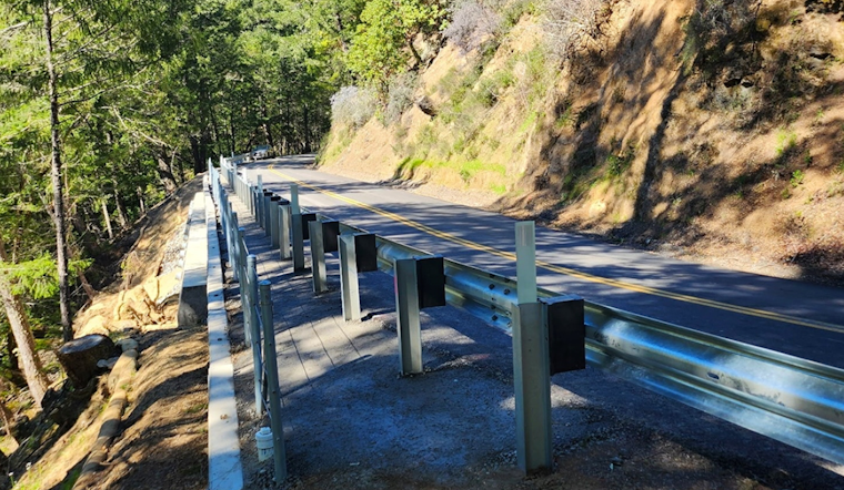 Marin County Celebrates Completion of $2.2 Million Bolinas Road Repair Near Fairfax Town Hall