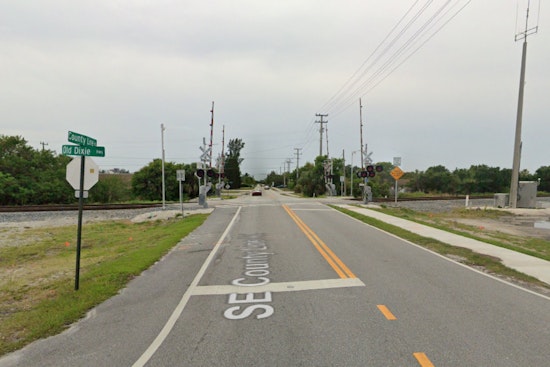 Martin County Deputy's Squad Car Struck by Freight Train in Jupiter, Officer Sustains Minor Injuries