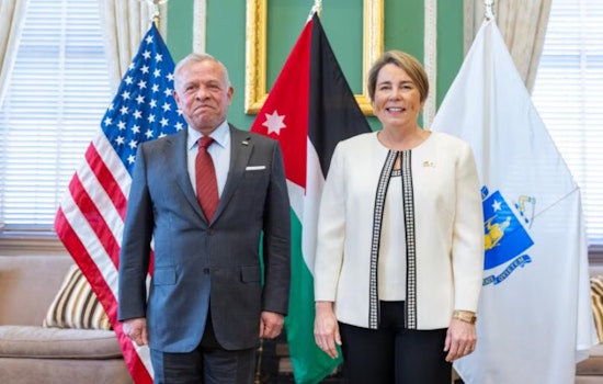 Massachusetts Governor Maura Healey Hosts King Abdullah II of Jordan in Bid to Boost Economic Ties