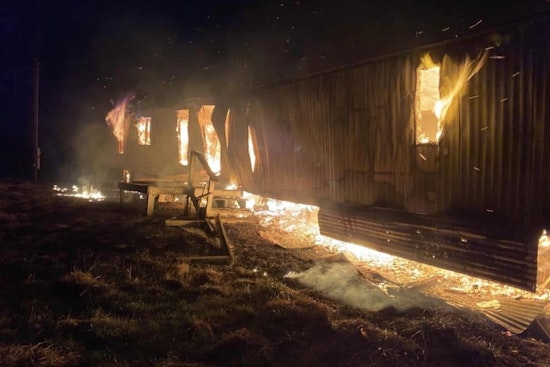 Maury County Firefighters Quell Mobile Home Blaze on Bear Creek Pike