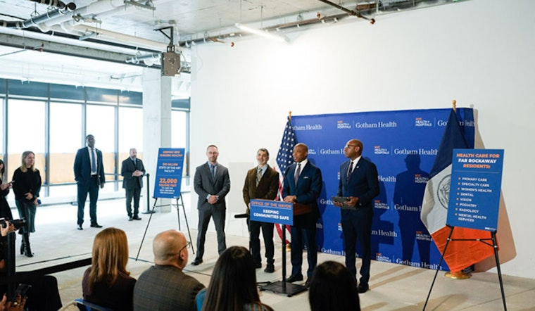 Mayor Eric Adams Launches $30M Health Center Project to Enhance Care in Far Rockaway, Queens