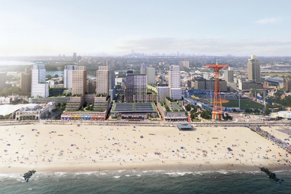 Mayor Eric Adams Unveils Plans for 1,500 New Housing Units and Public Space Revamps in Coney Island