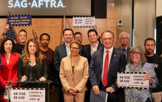 Mayor Karen Bass Rallies Support for Expanded California Film Tax Credit with State and Labor Leaders in Los Angeles