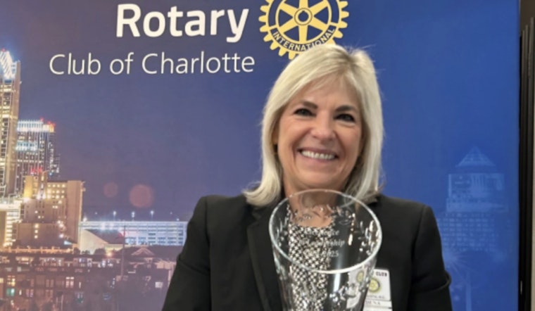 Mecklenburg County Manager Dena Diorio Honored with Excellence in Leadership Award by Charlotte Rotary Club