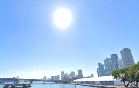 Miami Basks in Sunny Spell as Warm and Clear Weather Continues