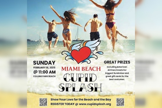 Miami Hearts Beat for Biscayne Bay, First Annual Miami Beach Cupid Splash Raises Funds and Unity