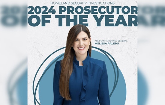 Michigan AG Nessel Applauds Assistant AG Melissa Palepu's Recognition as Prosecutor of the Year in Human Trafficking Fight