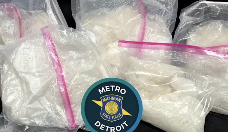 Michigan State Police Seize $40,000 in Drugs, Suspect Apprehended in Wayne County Crackdown