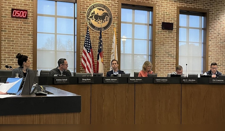 Milton Council Extends Deerfield Moratorium, Approves Projects, and Joins Emergency Response Committee