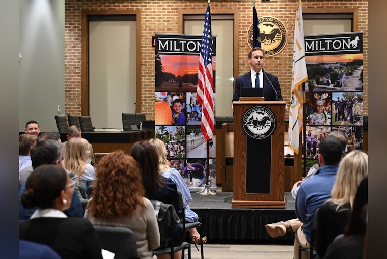 Milton's Mayor Peyton Jamison Outlines Commitment to Public Safety, Urban Progress, and Fiscal Prudence in State of the City Address