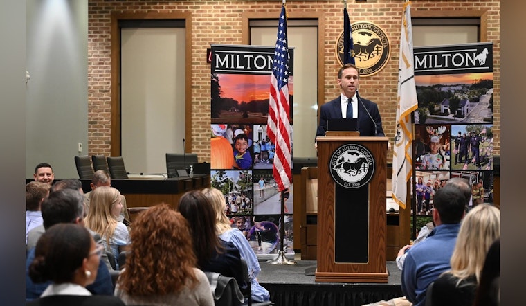 Milton's Mayor Peyton Jamison Outlines Commitment to Public Safety, Urban Progress, and Fiscal Prudence in State of the City Address