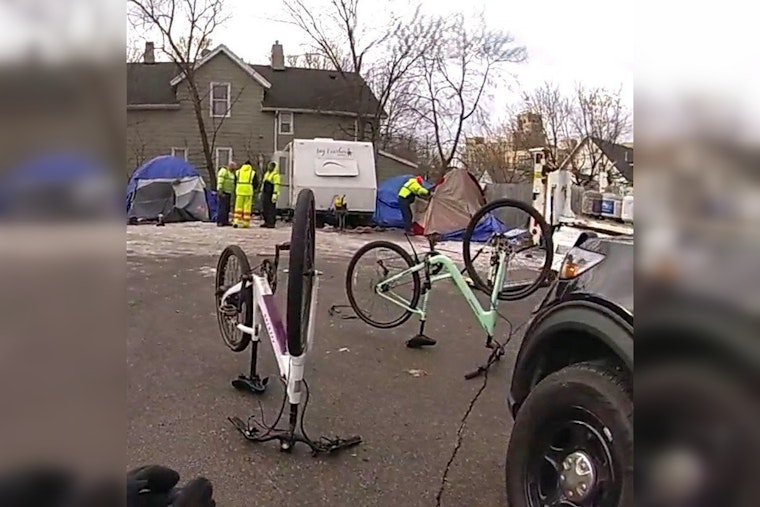 Minneapolis Police Recover Stolen Bicycles, Suspect Identified During Encampment Clearing