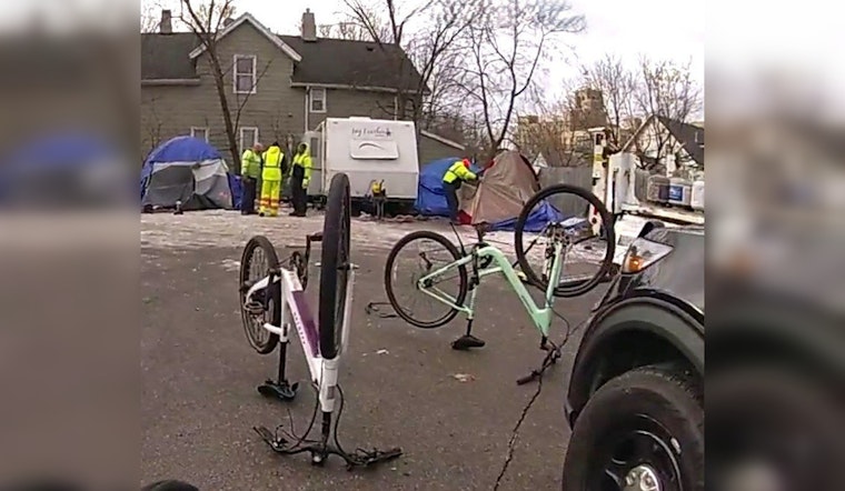 Minneapolis Police Recover Stolen Bicycles, Suspect Identified During Encampment Clearing