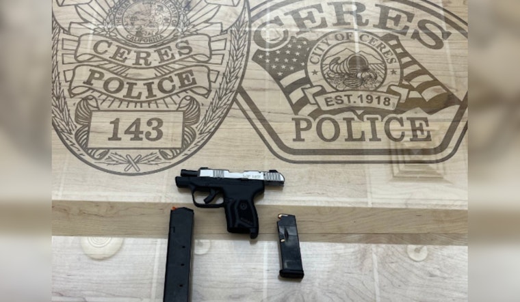 Modesto Man Arrested for Weapons Violations During Traffic Stop in Ceres