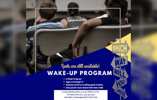 Modesto Police Department Launches WAKE-UP Program to Empower Local Youth with Decision-Making Skills