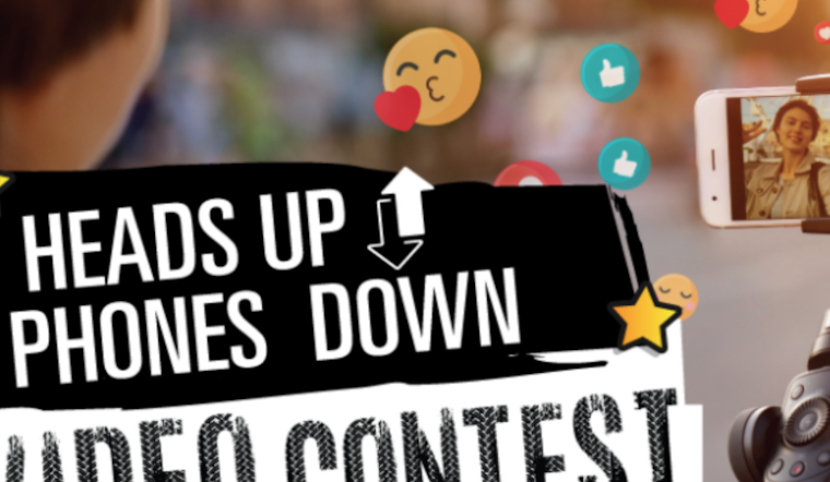 Montgomery County Teens Invited to Create "Heads Up, Phones Down" PSAs for Road Safety Contest