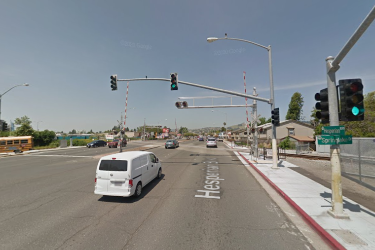 Motorcyclist Killed, Another Injured in Collision with Amtrak Train in San Leandro