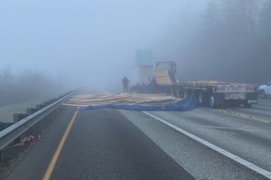 Multiple Semi-Truck Crashes on I-5 in Kent Cause Major Delays for Morning Commuters