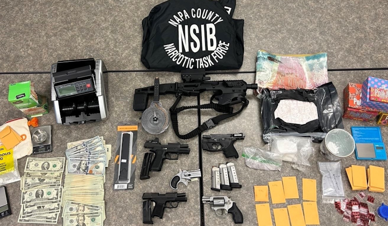 Napa Police Patrol Leads to Major Drug Bust, Vallejo Man Charged with Possession and Firearms Offenses
