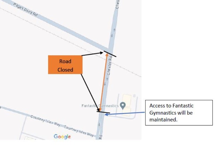 Nassau County Announces Temporary Road Closure at Chester and Pages Dairy Roads for Storm Drain Revamp