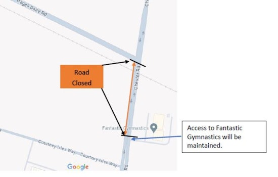 Nassau County Announces Temporary Road Closure at Chester and Pages Dairy Roads for Storm Drain Revamp